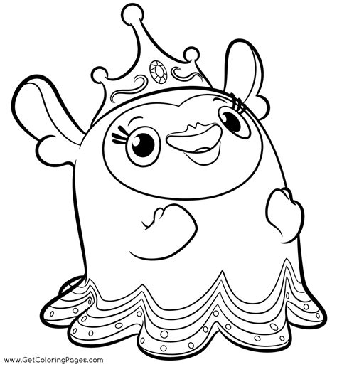 With purple, red, orange and a few more colors, this coloring book of abby will catch. Color Princess Flug from Abby Hatcher - Get Coloring Pages