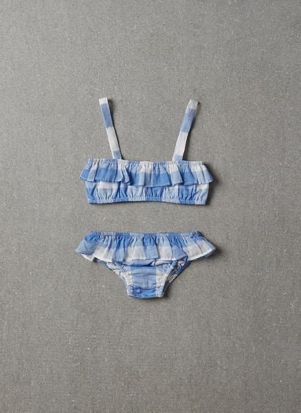 Nellystella Gigi Bikini In Blue Plaid Nellystella Bikinis Blue Plaid