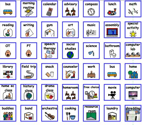 Remarkable Free Printable Visual Schedule For Classroom Roy Blog