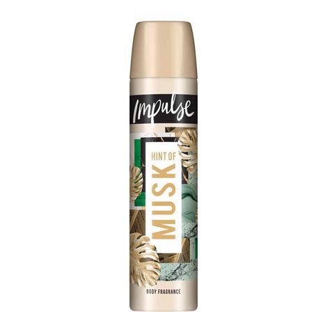 Impulse Hint Of Musk Body Spray Ml Wilko