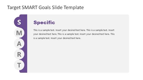 Target Smart Goals Powerpoint Template Slidemodel