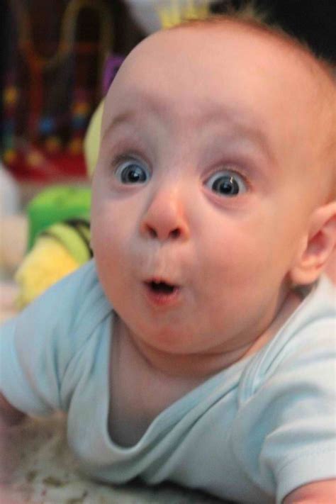 Surprise Face Funny Baby Faces Surprised Face Meme