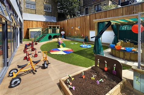 Clapham Village Nursery And Preschool Playarea Garden