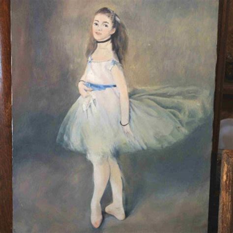 Renoir Ballerina Oil Painting Copy Etsy