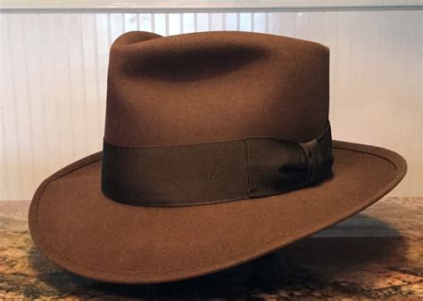 4050s Brown Stetson 7 18 Wide The Fedora Lounge