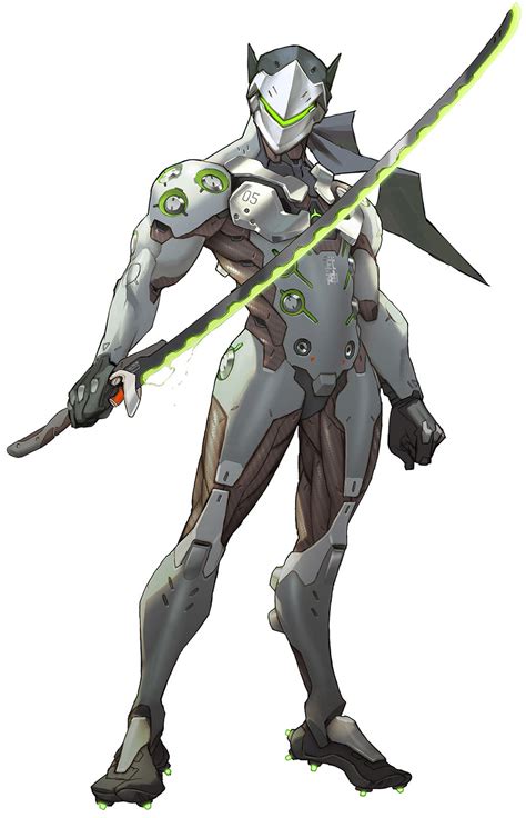 Drop them in the comments and they just might get answered on the 5/20 developer pvp. The Concept Art Library — Overwatch- Genji and Hanzo ...