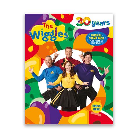 The Wiggles New Postal Numismatic Cover Mx