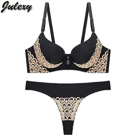 julexy new 2020 sexy thongs women bra set push up lace underwear set i ciudaddelmaizslp gob mx