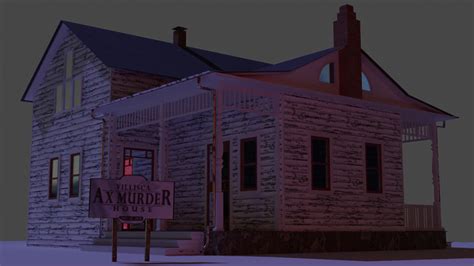 Artstation Villisca Axe Murder House Dark Places Modeling Hunt