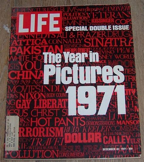 Life Magazine December 29 1972 The Year In Pictures Last Etsy In 2021