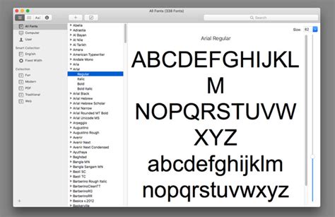 How To Add Or Remove Fonts On The Mac With Font Book