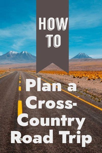 Cross Country Road Trip Planner In 2020 Road Trip Planning Trip