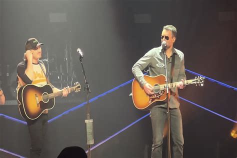Morgan Wallen Brings Eric Church Onstage At Bridgestone Arena
