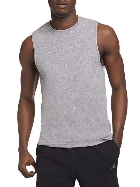 Russell Athletic Men S Cotton Performance Muscle Tank Top Sizes S 3xl