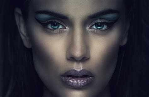 Women Model Face Closeup Makeup Wallpapers Hd Desktop And Mobile