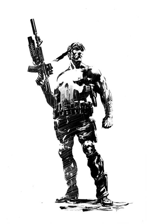 Punisher Sketch By Brianthies On Deviantart In 2020 Punisher