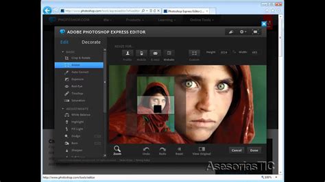 Utilizar Adobe Photoshop Online Para Editar Fotografías Youtube