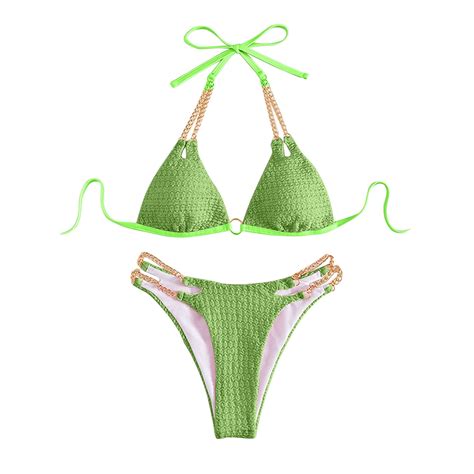adviicd cute bikinis for teen girls tummy control swimwear women s ribbed o ring string bikini