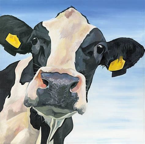 Product Cow Art Farm Animal Paintings Animal Paintings