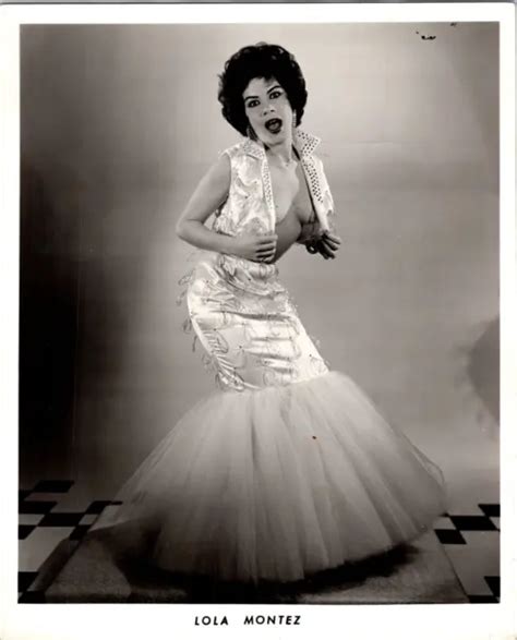 original vintage burlesque lola montez 8x10 photo rare inv h 19 95 picclick