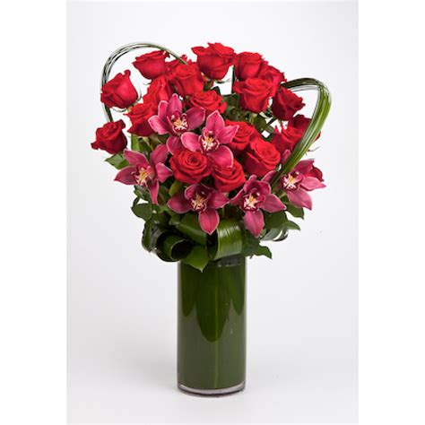 Modern Two Dozen Roses With Orchids Roses And Orchids Same Day Nyc Flower Delivery City