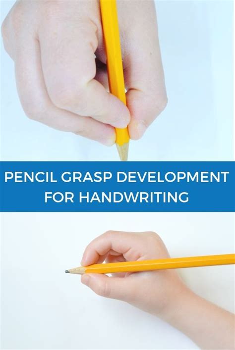 Typical Pencil Grasp Development For Kids Pencil Grasp Fine Motor