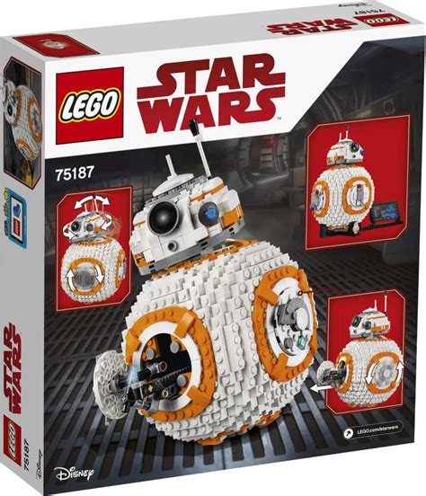 Lego Star Wars Bb 8 75187 Offizielle Bilder Zusammengebaut