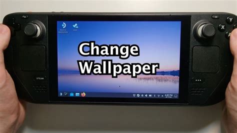 Steam Deck How To Change Wallpaper In Desktop Mode Easy Youtube