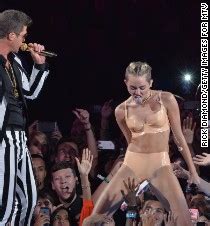 Miley Cyrus Twerks It Out At MTV VMAs CNN Com
