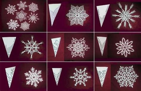 How To Cut And Create Beautiful Paper Snowflakes Home