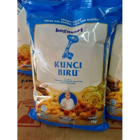 What does tepung terigu mean in english? TEPUNG TERIGU KUNCI BIRU 1KG /TERIGU BOGASARI | Shopee ...