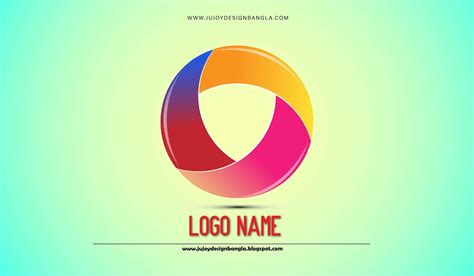 Circle Logo Design In Adobe Illustrator Cc 2015 Ju Joy Design Bangla