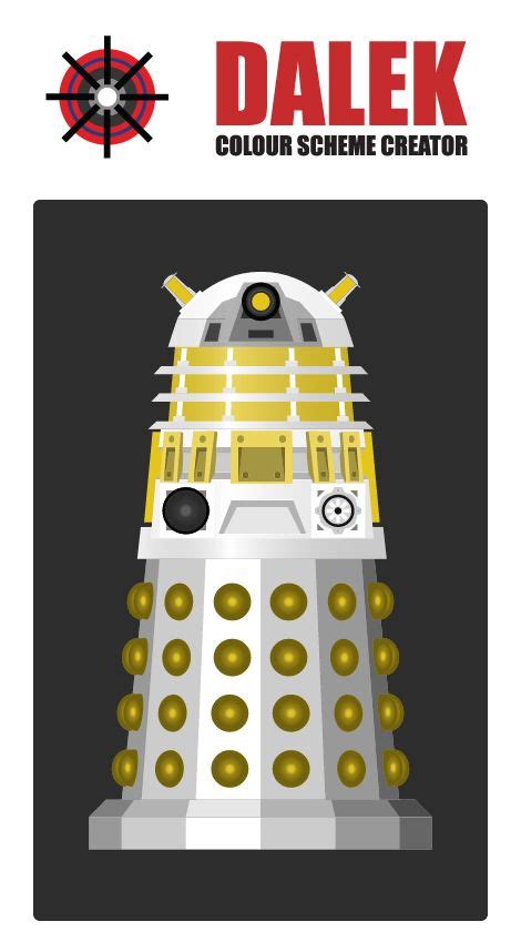 Create Your Own Dalek Colour Scheme Uk