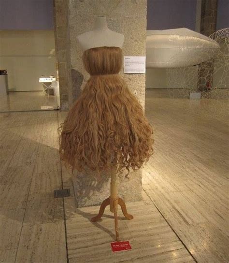 Would You Wear This Dress Made Out Of Hair Dressmadeof Hairdress