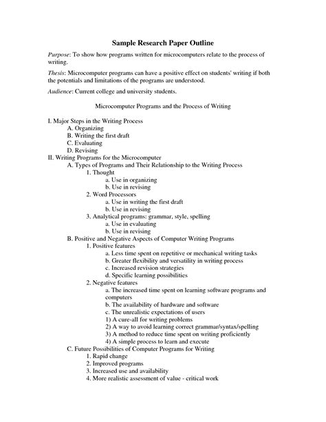 Study paper examples case is. College Essay Outline Format | Examples and Forms