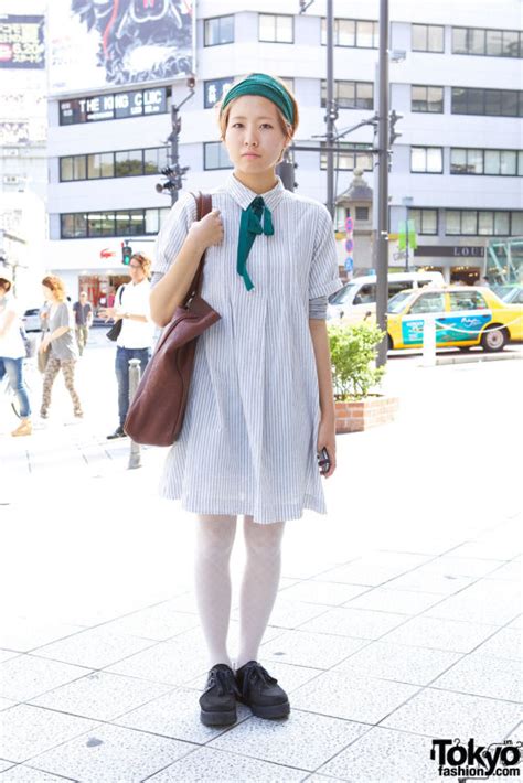 20 Year Old Japanese Beautician With Tokyo Fashion
