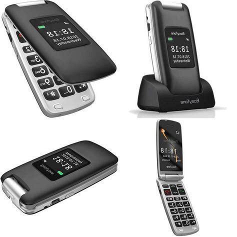 Easyfone A1 3g Unlocked Senior Flip Cell Phone
