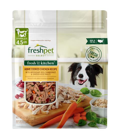 Freshpet Fresh From The Kitchen Healthy And Natural Dog Food Chicken