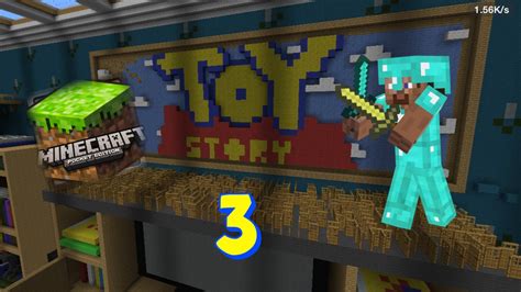 Minecraft Pe Toy Story World Part 3 Walkthrough Youtube
