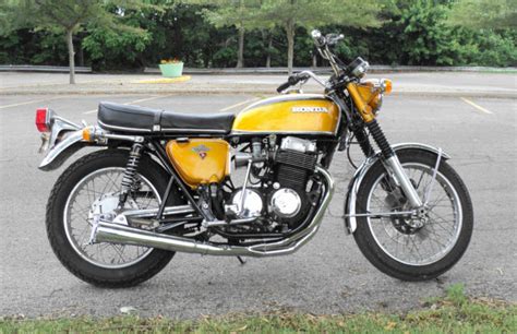 In all original condition, the bike represents a major turning point in motorcycle history. 1974 Honda CB750 CB 750
