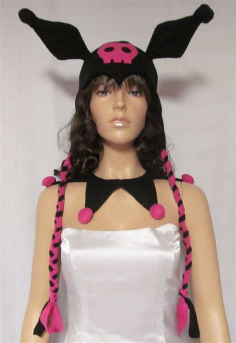 Kuromi Pastel Goth Fashion Cosplay Costumes Melody