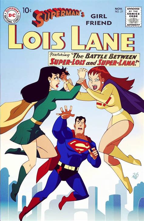 Supermans Girl Friend Lois Lane After Curt Swan By Rickcelis On