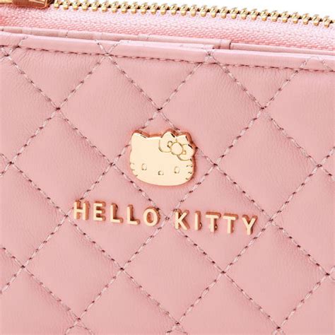 Hello Kitty Quilted Folding Wallet Purse Japan Trend Shop