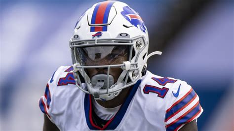 Buffalo Bills Wide Receiver Stefon Diggs Slides To Turf For Impressive