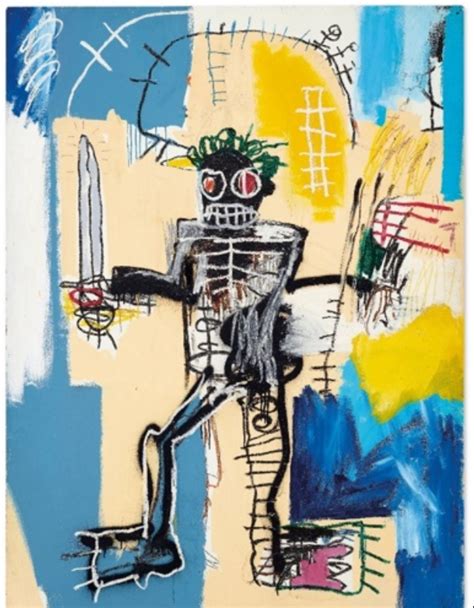Jean Michel Basquiats Warrior Comes To Auction In Hong Kong
