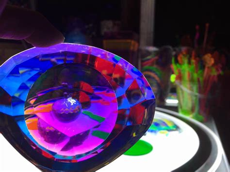 Exploring Crystal Prisms On The Light Table Homeschool And Light Tables