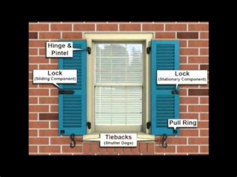 If the heights vary at each of these points, use the smallest of the three measurements. How to Measure for Exterior Shutters - YouTube