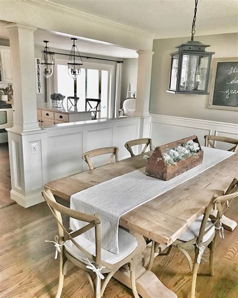 Explore using distance to give your gathering space an airy feel. Anew Gray SW 7030 in dining room. | Anew gray, Grey dining ...