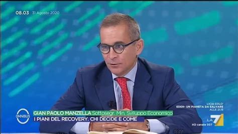 Recovery Fund Il Sottosegretario Gian Paolo Manzella Spiega I Piani