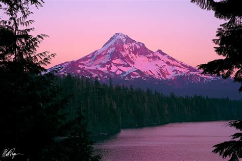 Mount Hood At Sunset 2014 Lost Lake Oregon